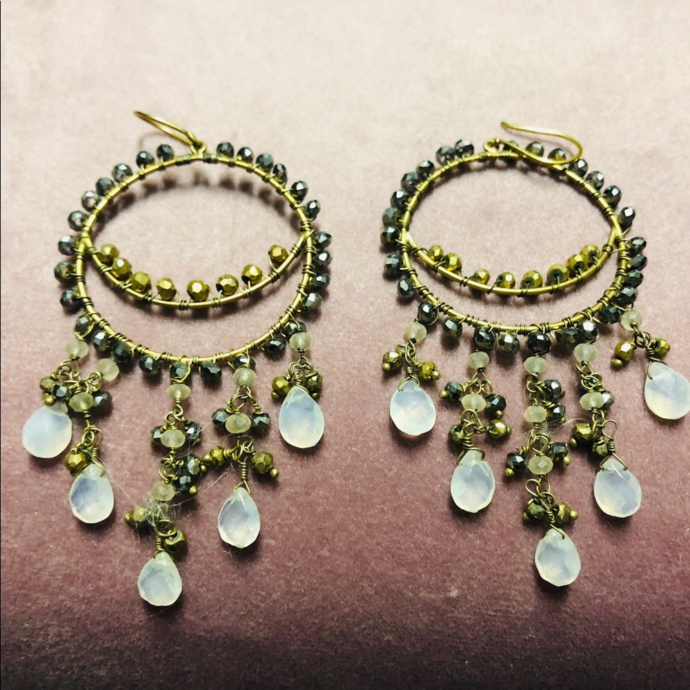 Stella & Dot chandelier earrings